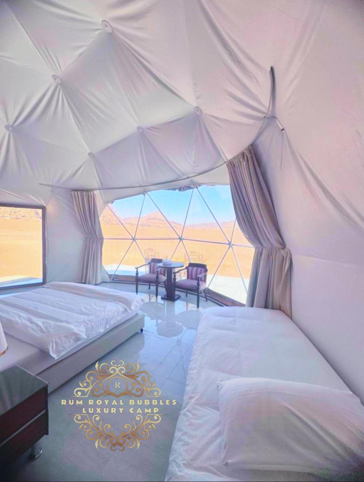 Rum Royal Bubbles Luxury Camp Apartment วาดิรัม ภายนอก รูปภาพ