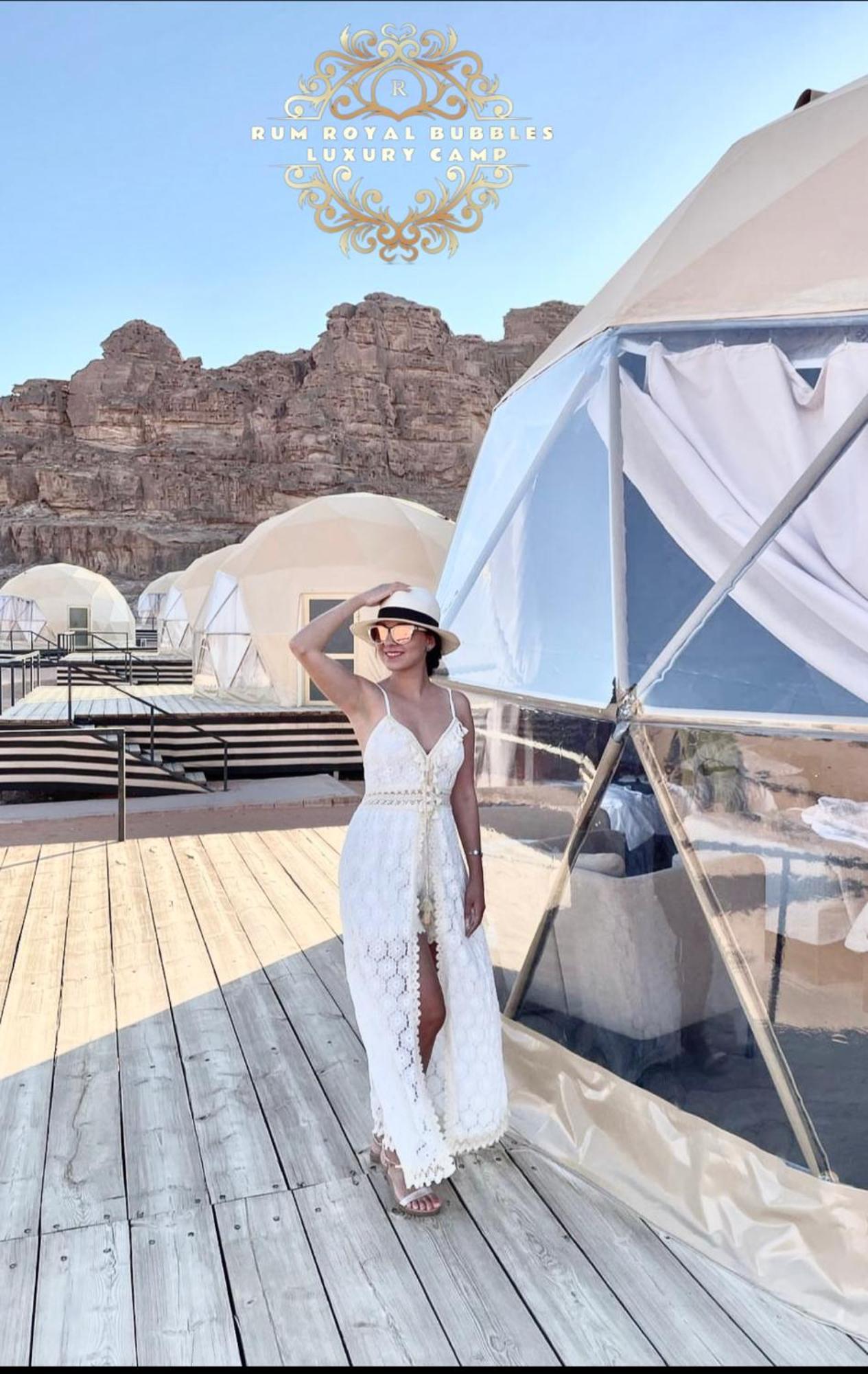 Rum Royal Bubbles Luxury Camp Apartment วาดิรัม ภายนอก รูปภาพ