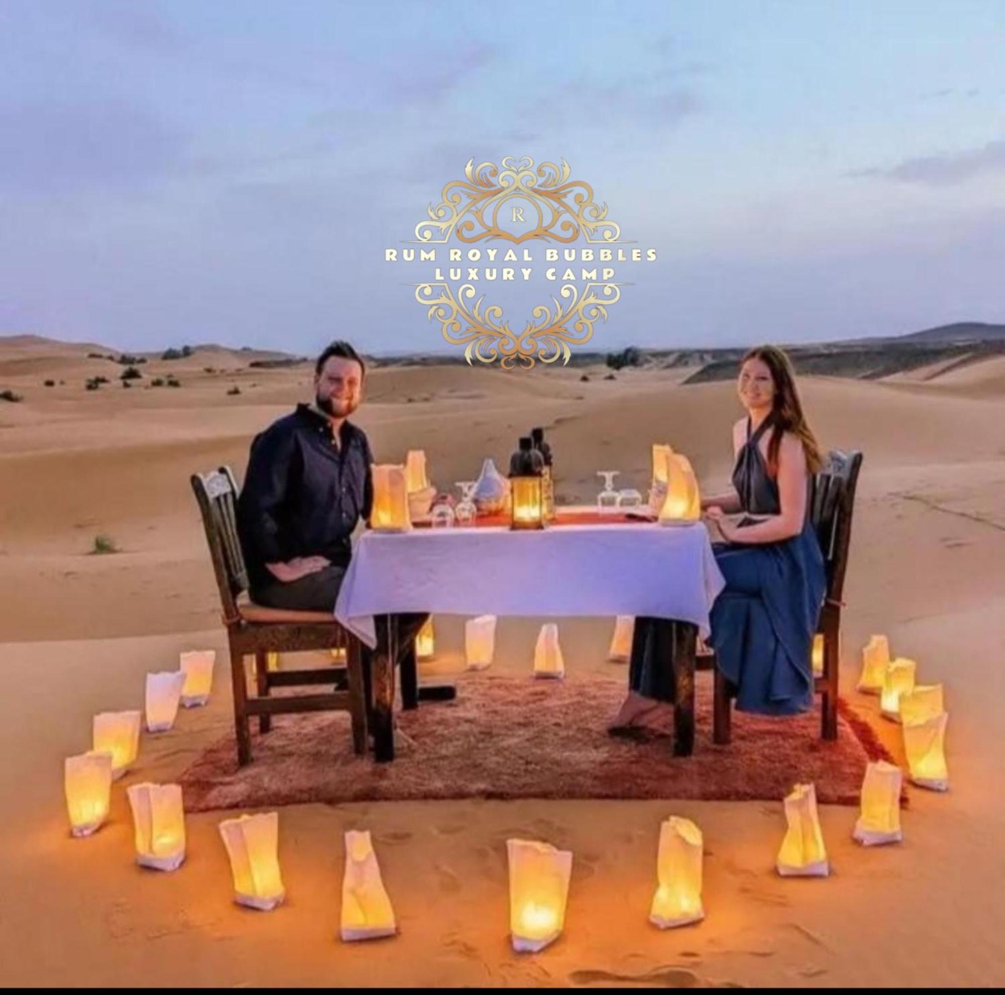 Rum Royal Bubbles Luxury Camp Apartment วาดิรัม ภายนอก รูปภาพ