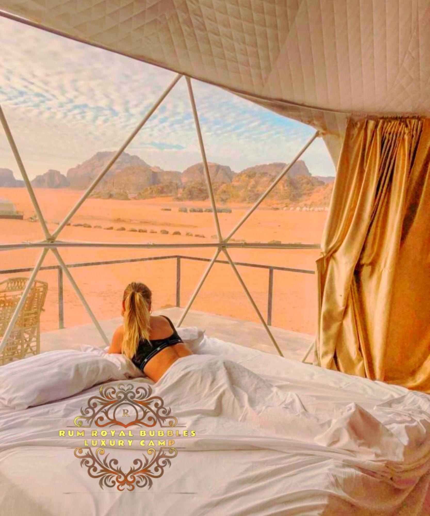 Rum Royal Bubbles Luxury Camp Apartment วาดิรัม ภายนอก รูปภาพ